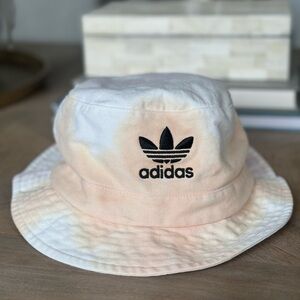 Adidas | Women’s Tie Dye Bucket Hat Pink White Orange